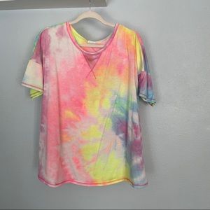 Chic Soul, 2x tie dye t-shirt
